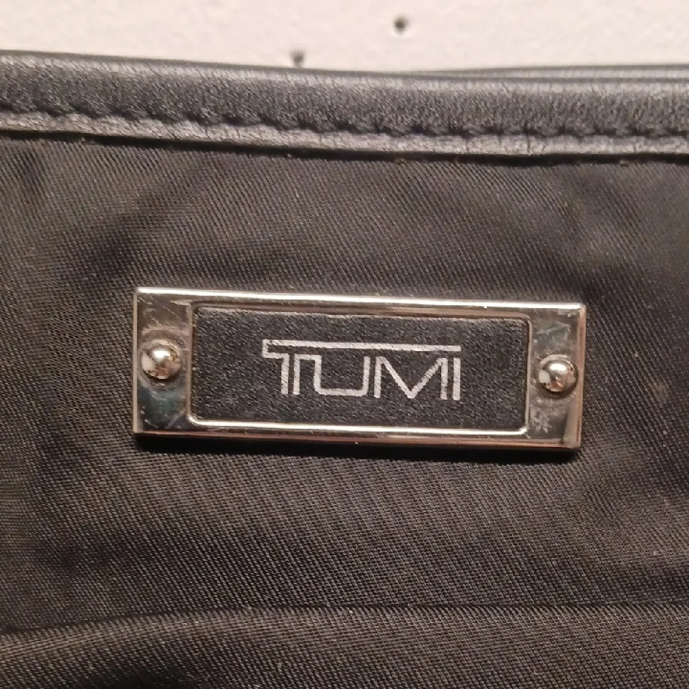 Tumi Black Messenger Bag with Adjustable Strap